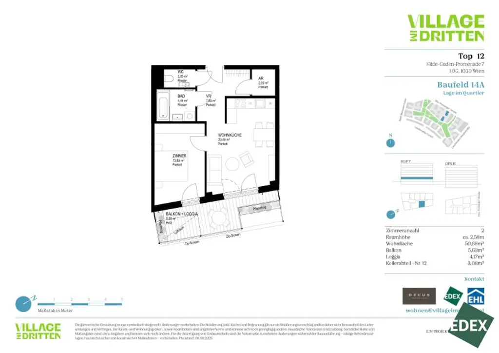 VILLAGE IM DRITTEN | BAUFELD 14A | 5-ZIMMER GARTENWOHNUNG
