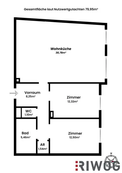 ERSTBEZUG nach Sanierung I 3 Zimmerwohnung im Herzen Klosterneuburgs I Gemeinschaftsgarten I Tischler-Küche mit Siemens Geräten