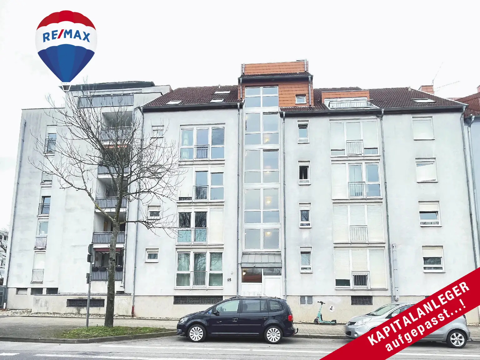 VERMIETETE 2-ZKB-Wohnung
mit EINBAUKÜCHE, BALKON 
+ TG-Stellplatz in UNINÄHE...!