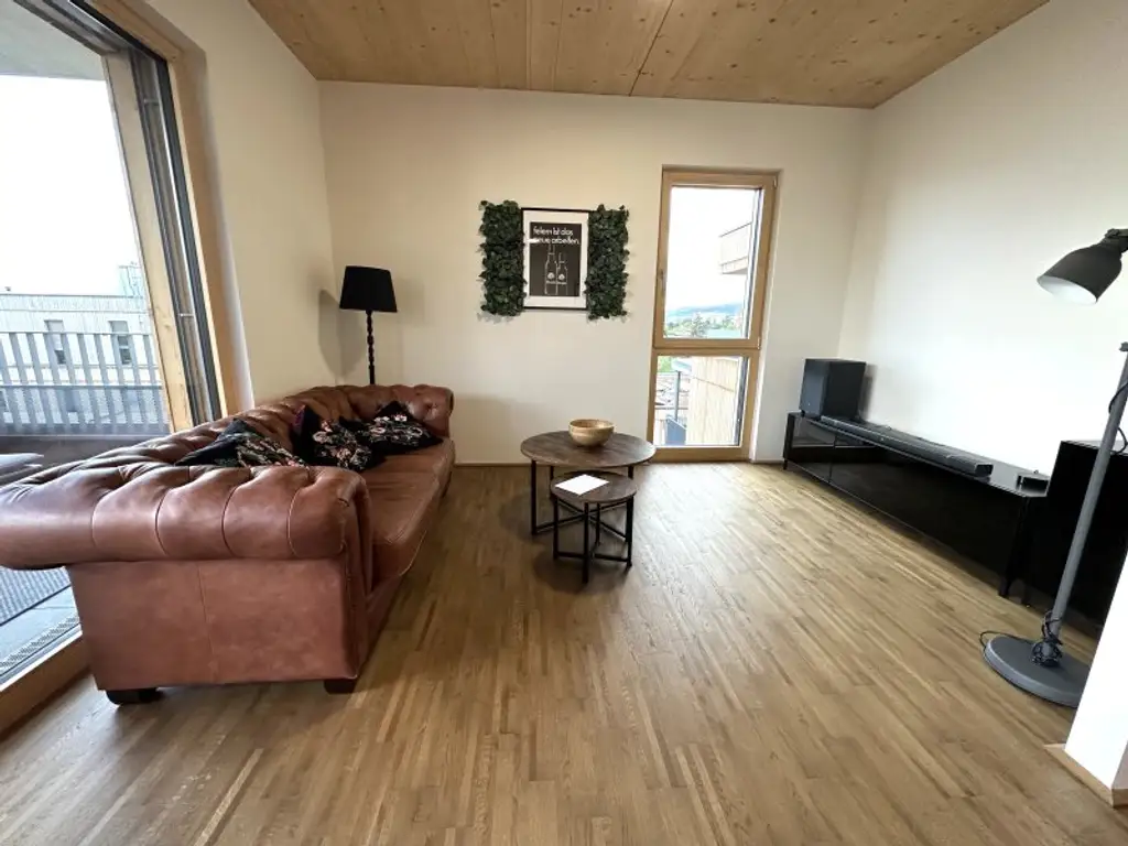 Wunderschöne & vollmöblierte 2-Zimmerwohnung in absoluter Ruhelage mit schönem Ausblick von großer Terrasse - en suite Badezimmer inklusive