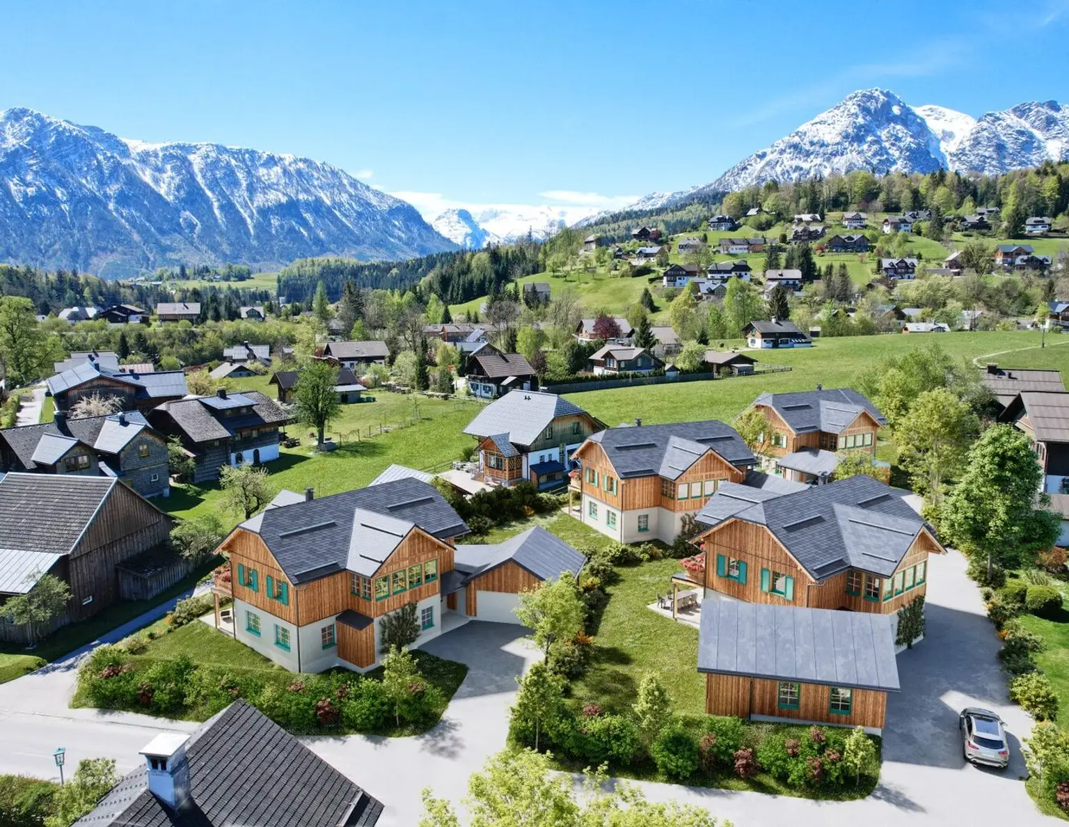 **Wohnen in Altaussee** traumhafte Landhausvilla mit individueller Gestaltungsmöglichkeit!