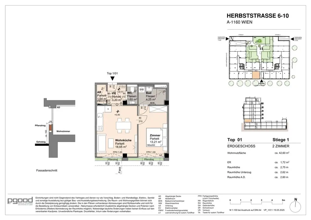 Perfekte Investmentwohnung! 2 Zimmer! Neubau!