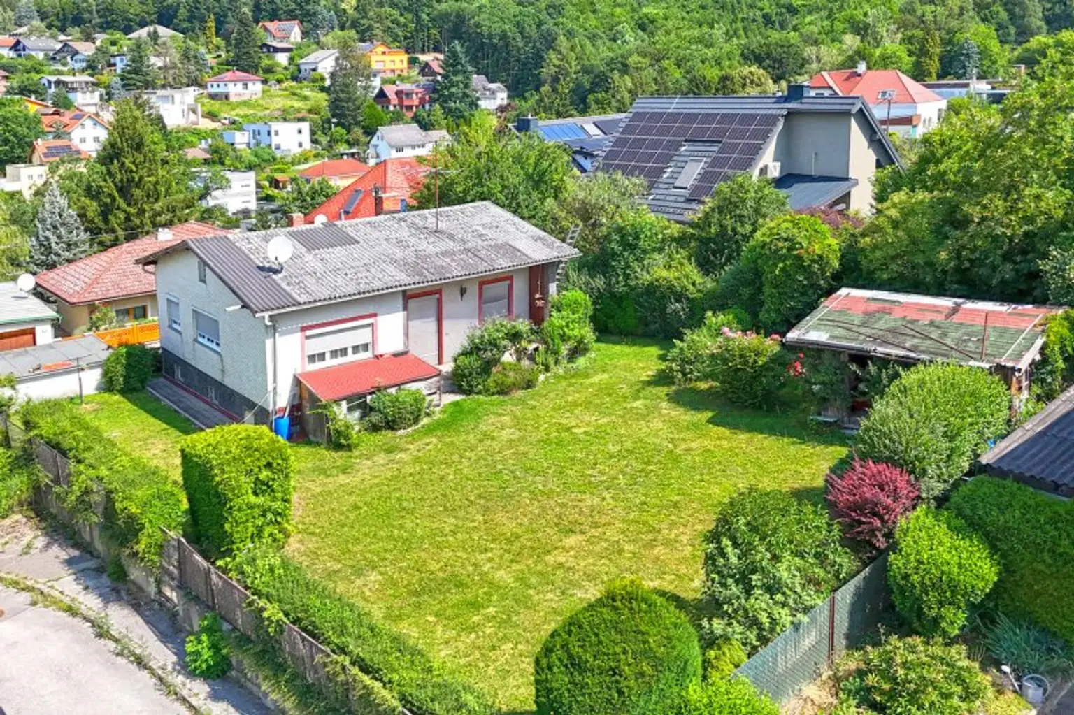 Haus mit Garten