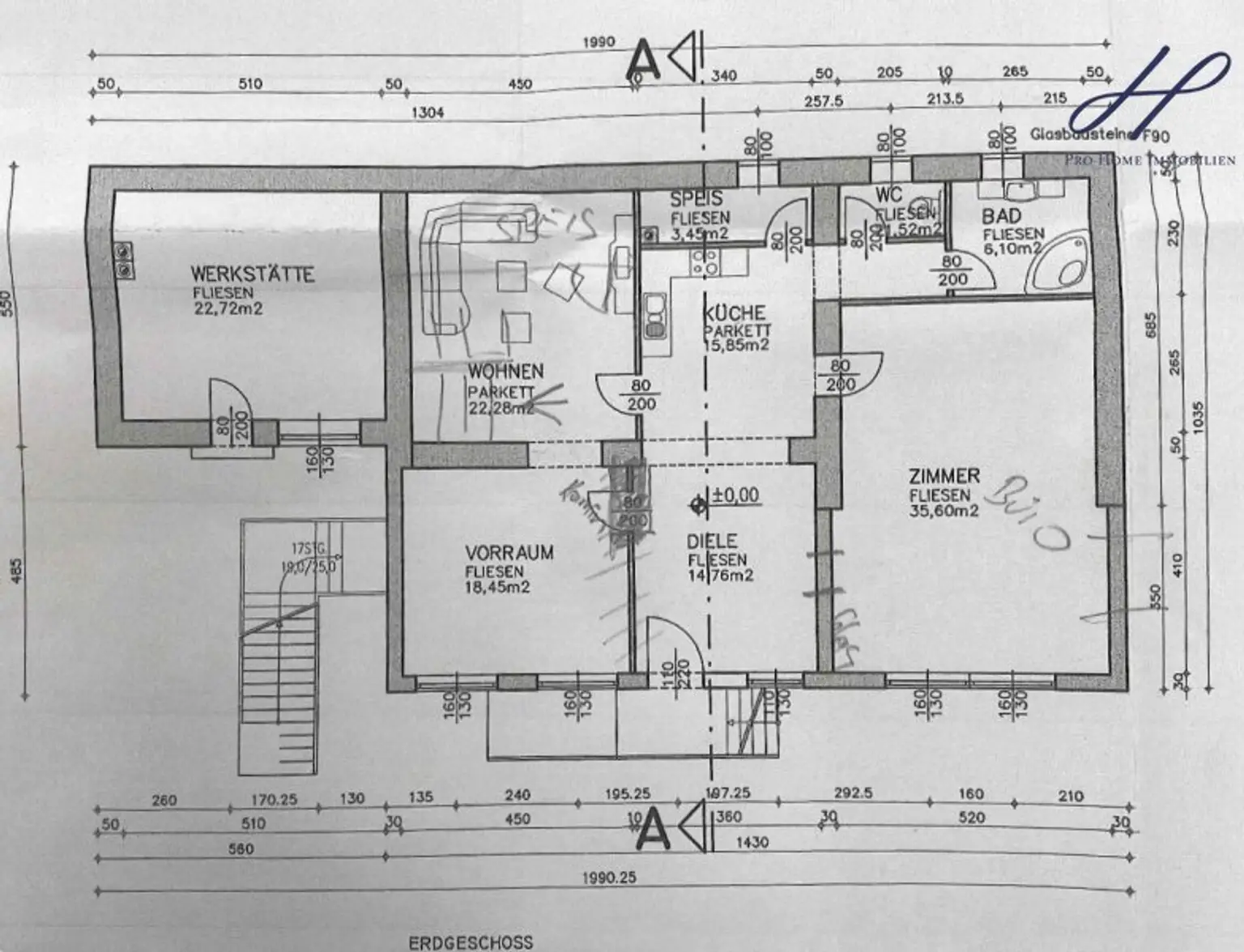 193m² Einfamilienhaus mit Panoramablick - in unmittelbarer Zentrumnähe von Oberpullendorf