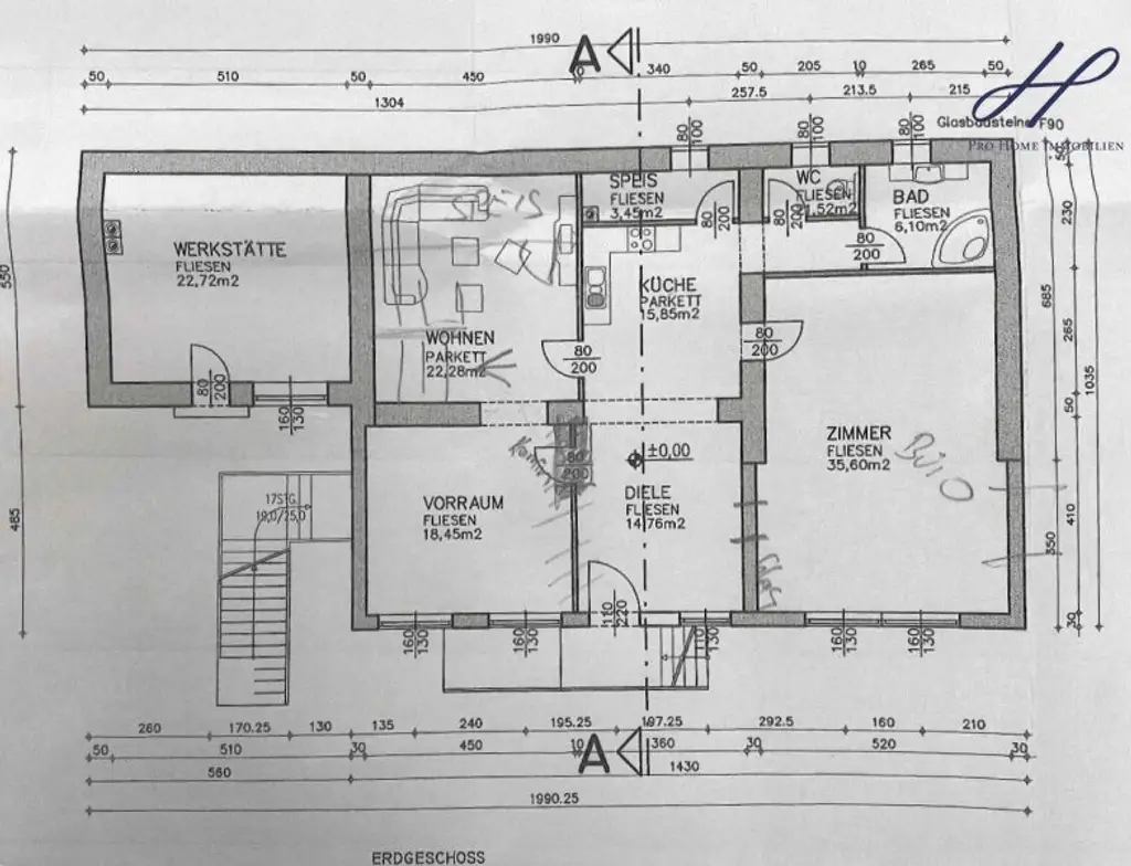 193m² Einfamilienhaus mit Panoramablick - in unmittelbarer Zentrumnähe von Oberpullendorf