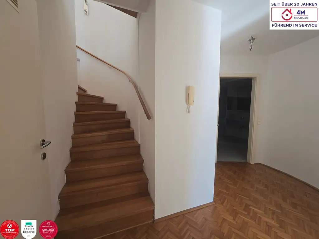 Exklusive Garten-Maisonettewohnung mit  2 Terrassen  und Garage am Küniglberg 🏡