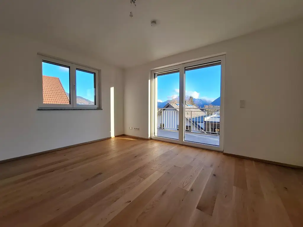 Exklusive 4.5-Zi-Neubauwohnung mit See- und Bergblick in Mondsee-Tiefgraben