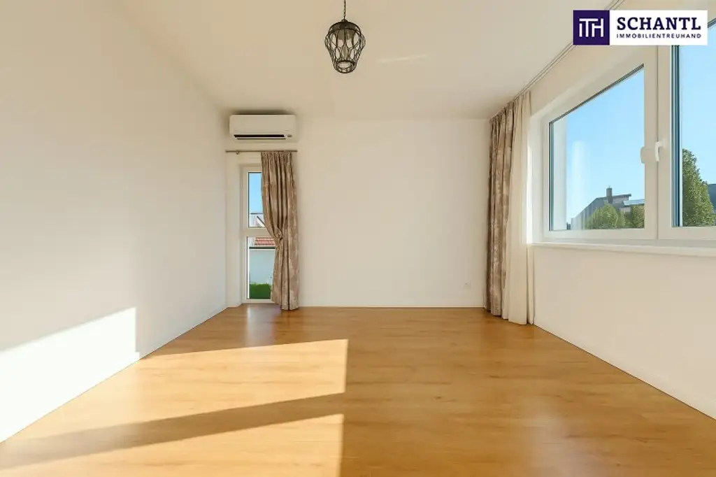 Wo Sonne, Wasser und Raum sich treffen – Ihr neues Familienglück nahe oberem Mühlwasser + Klimaanlage + uneinsichtiger Garten + Stellplatz + Eigengrund