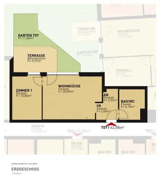 Grundriss: Drygalskiweg 59