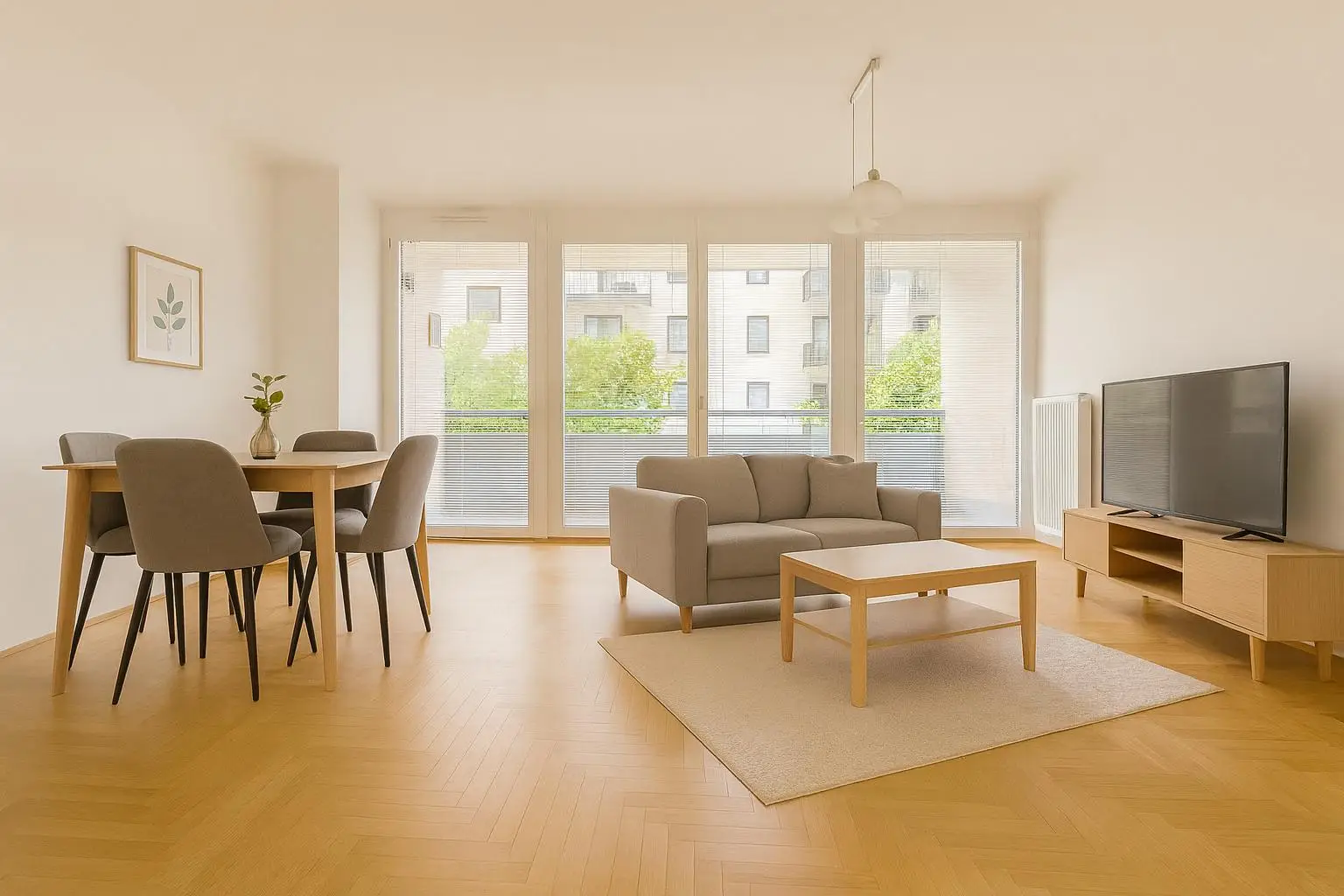 Stylisch. Zentral. Zukunftssicher. –  3-Zimmer-Wohnung mit Loggia für Visionäre - optionaler Garagenplatz möglich