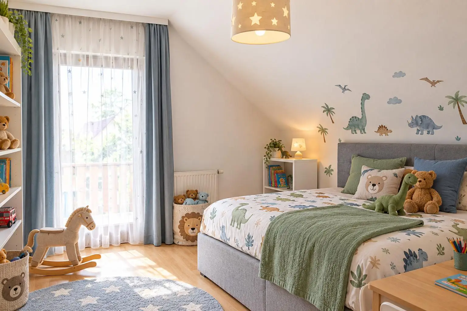 Zimmer OG ca. 14m², AI MODIFIED