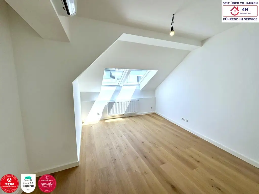 Exklusives Dachgeschoss im Stilaltbau – 132 m² Wohnluxus im 3. Bezirk