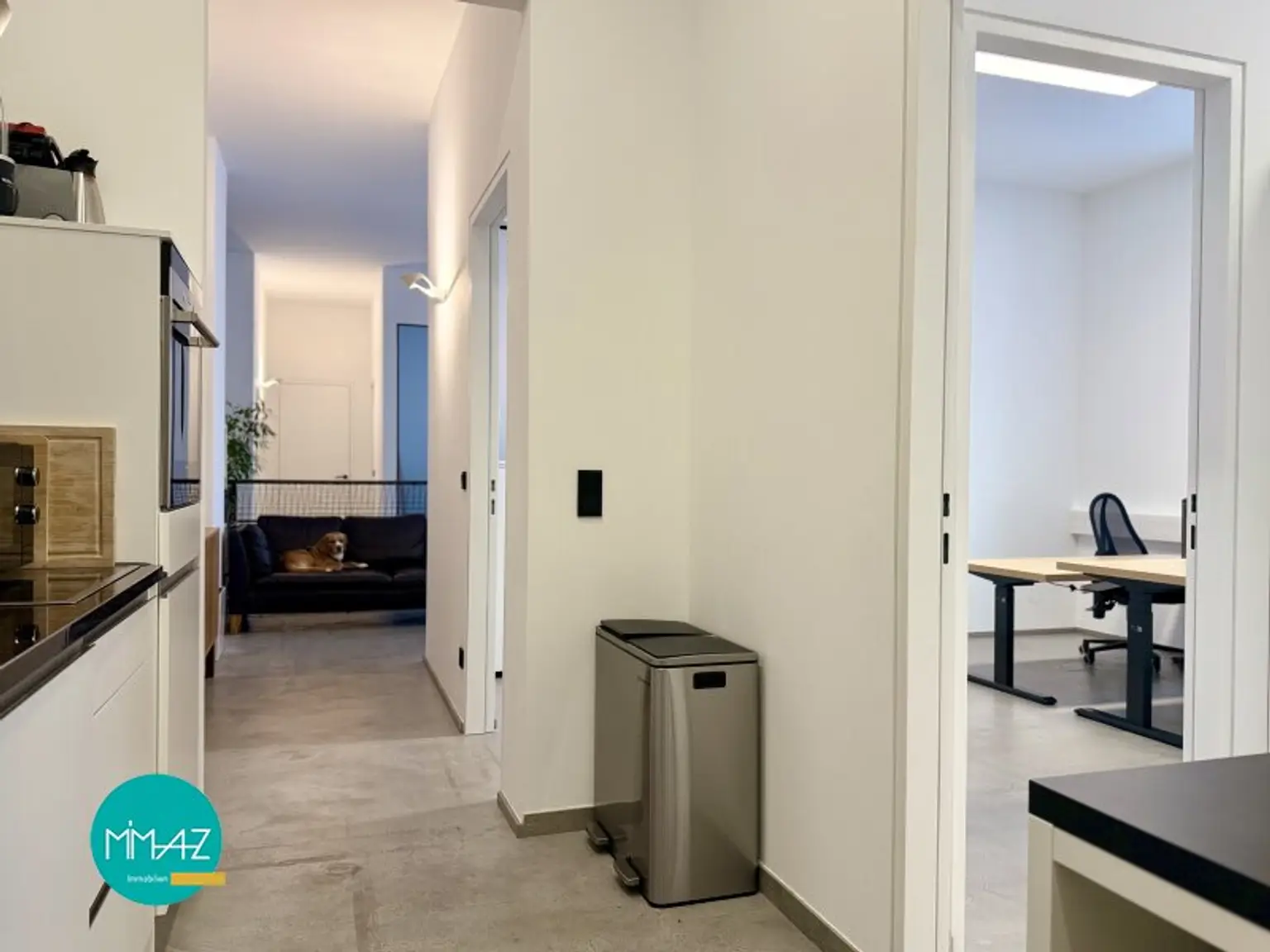 Blick in Büro 1 und 2