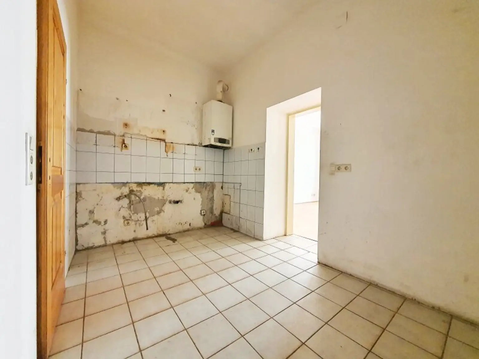 Platz für die Küche