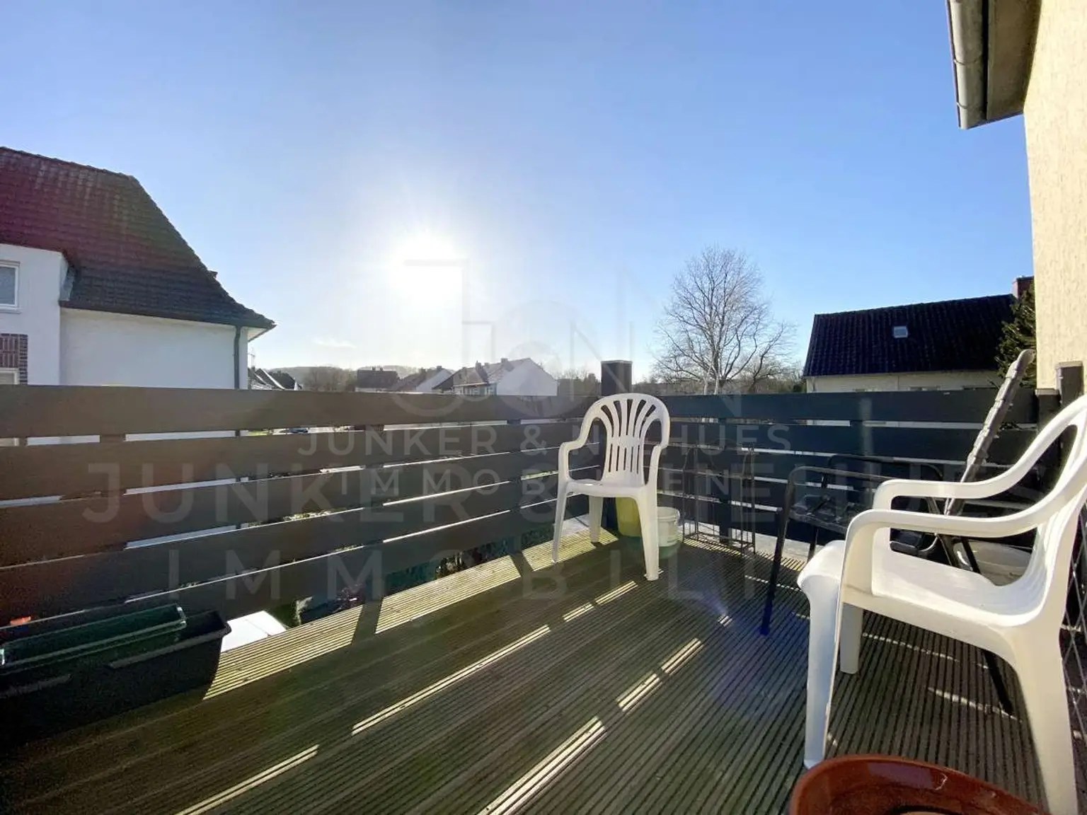Balkon im Obergeschoss
