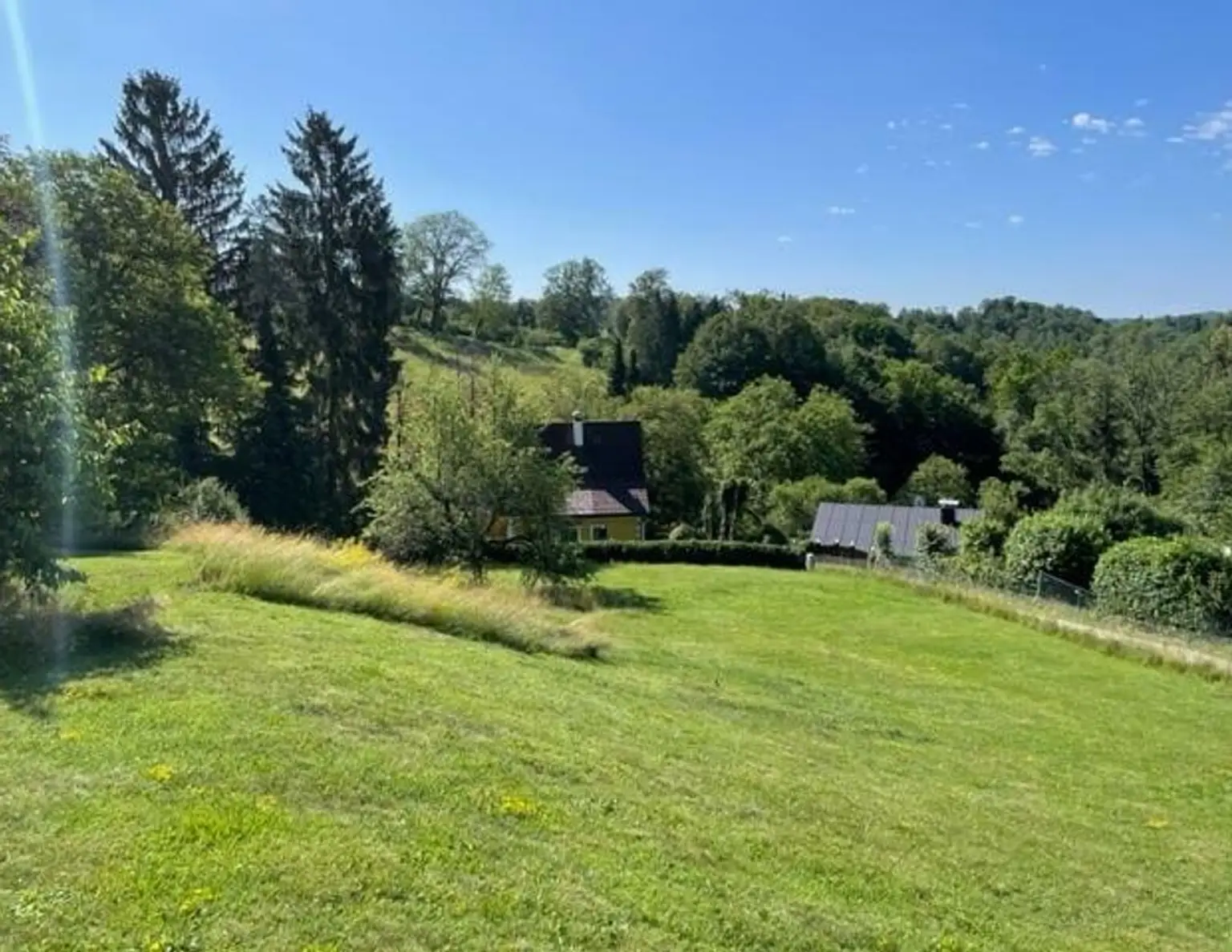 Baugrund in sonniger harmonischer Hanglage