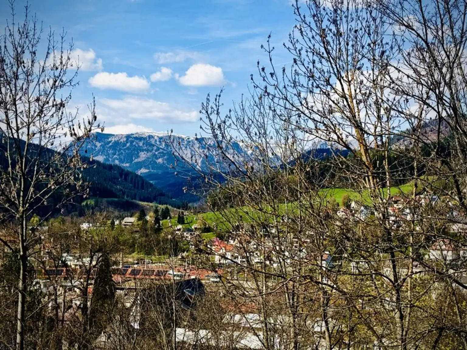 Blick von diesem Zimmer