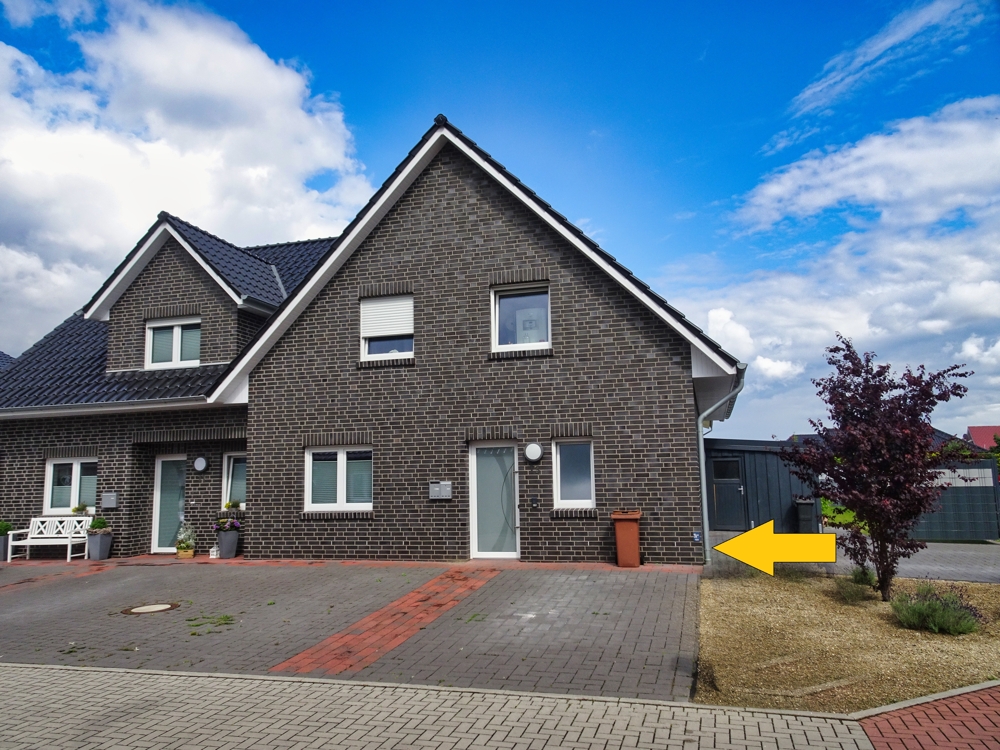 Moderne Erdgeschosswohnung mit Erdwärme und Terrasse in Sögel!