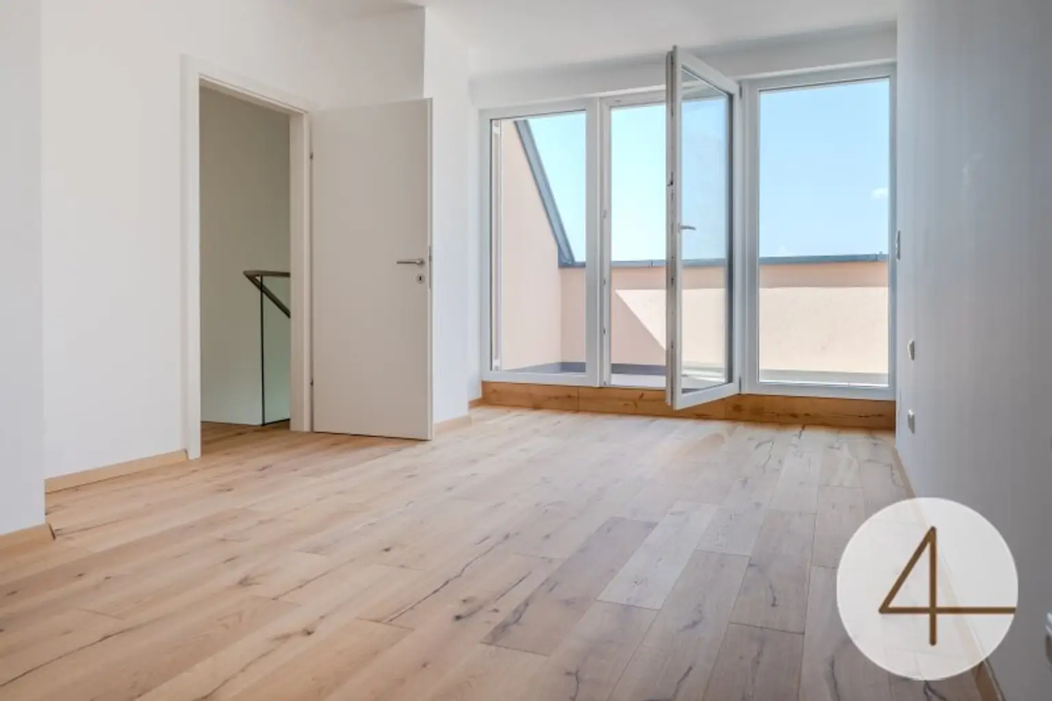 Moderne Neubau-Etagenwohnung mit Dachterrasse – befristet vermietet bis 31.01.2030