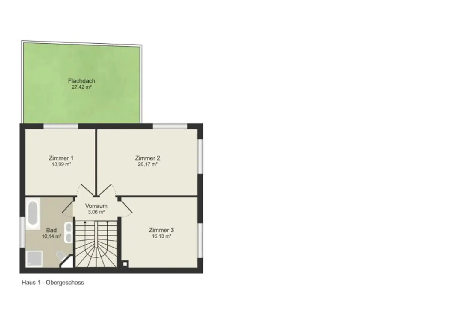 Erstbezug: Doppel-Haushälfte mit Fernblick und Wohlfühlambiente