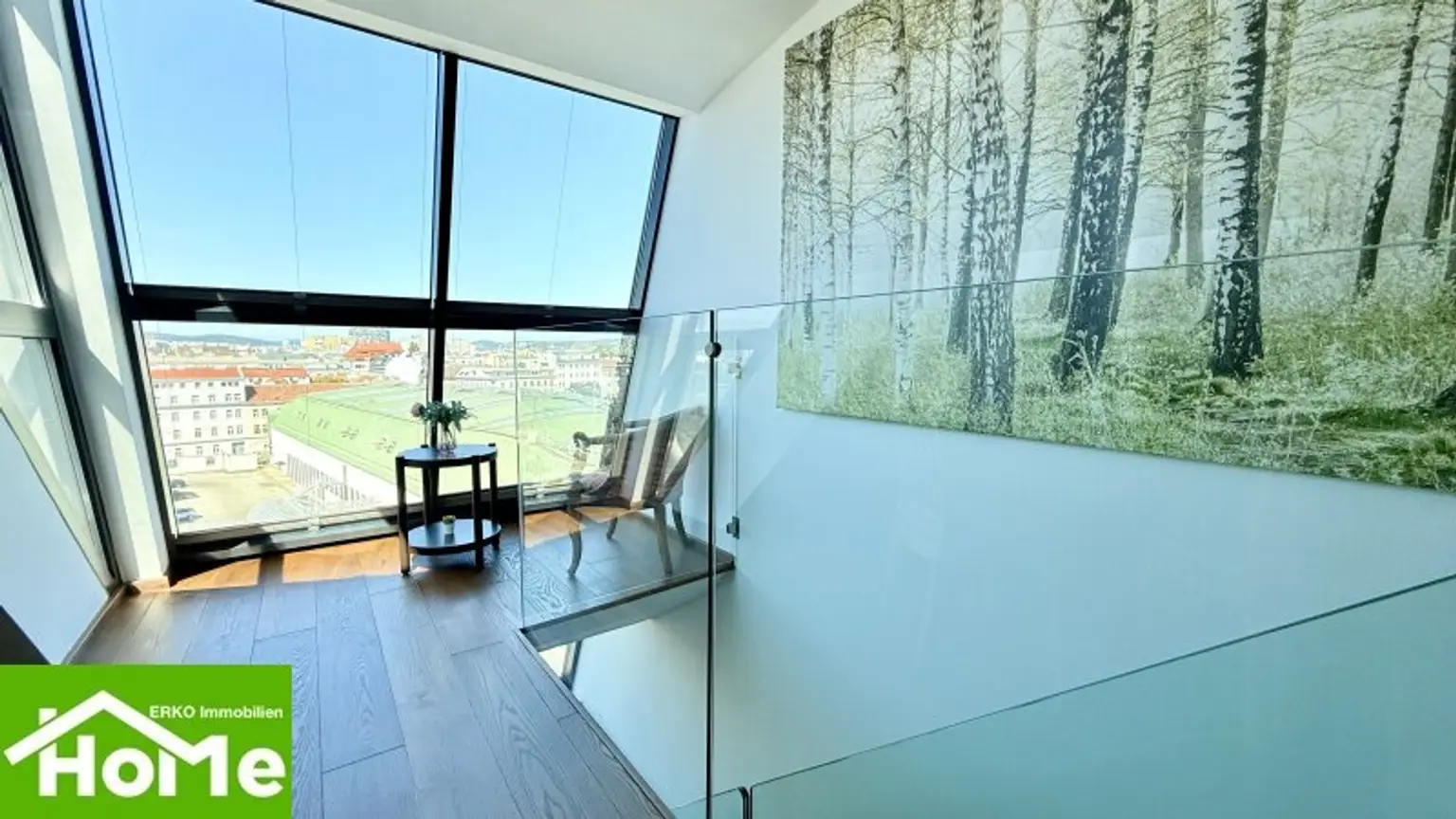 Moderne Dachwohnung auf 2 Etagen und 26m2 Terrasse