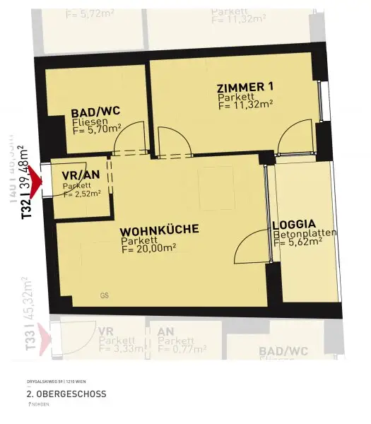 Grundriss: Drygalskiweg 59