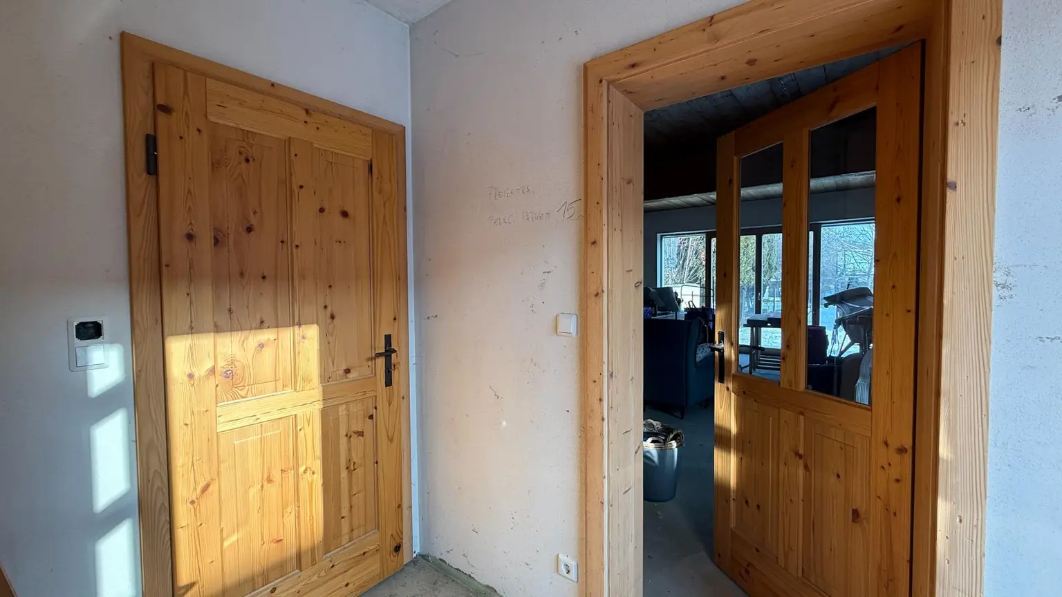 Gästebereich mit WC und Dusche