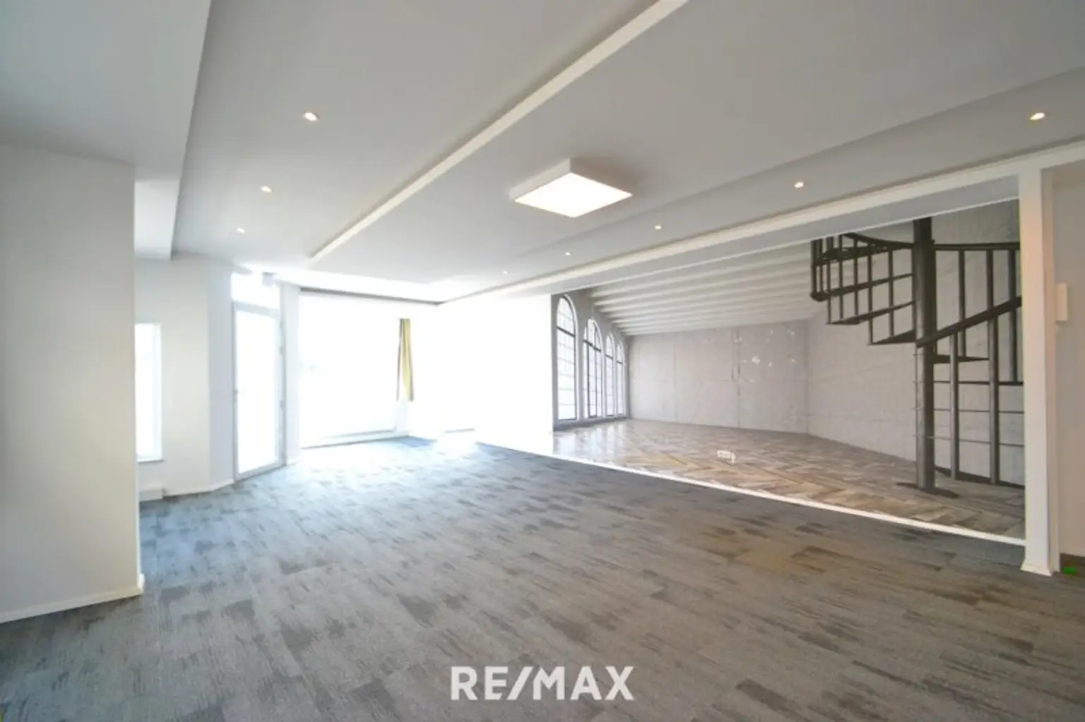 Raum mit Potenzial zum Abteilen