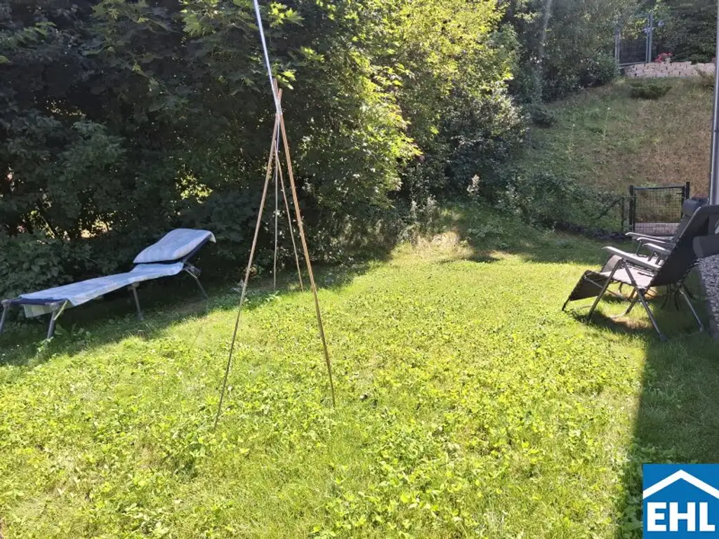 Wohnerlebnis mit traumhaftem Ausblick und uneinsehbarem Garten