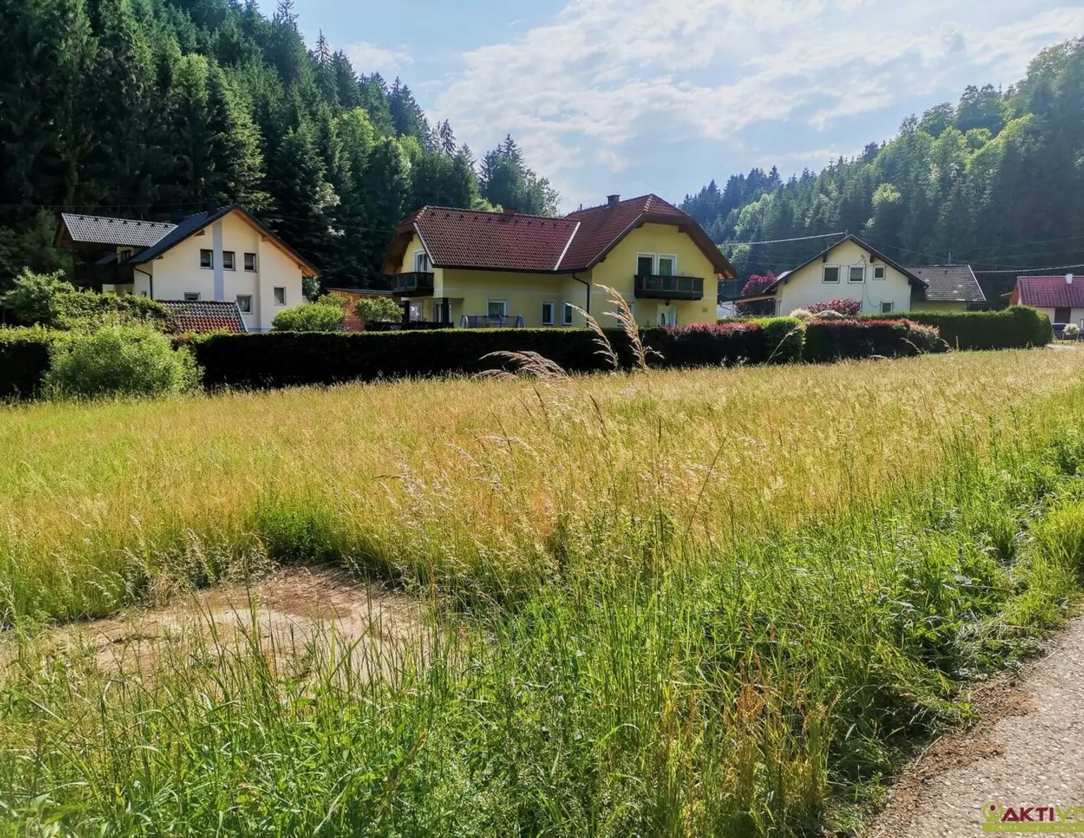 Update! - Wohnbau-Grund mit Garten-Anteil. - Ruhelage nahe St. Andrä. - Leben im Grünen.