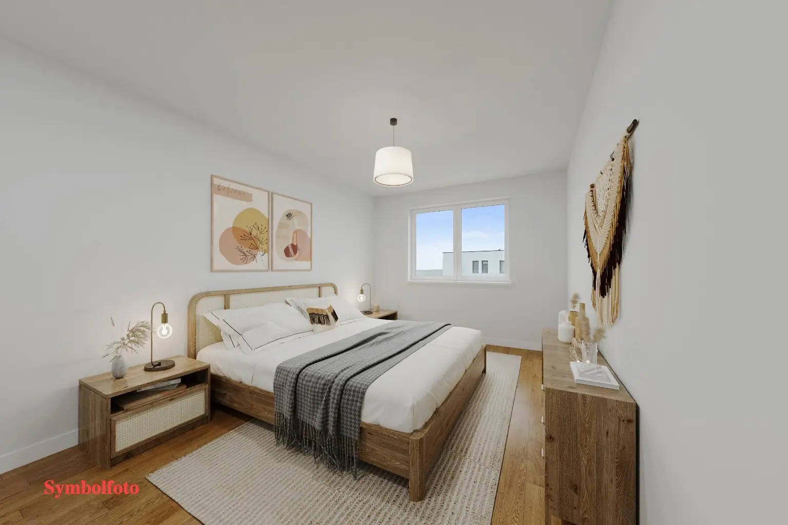 Elternschlafzimmer Symbolfoto