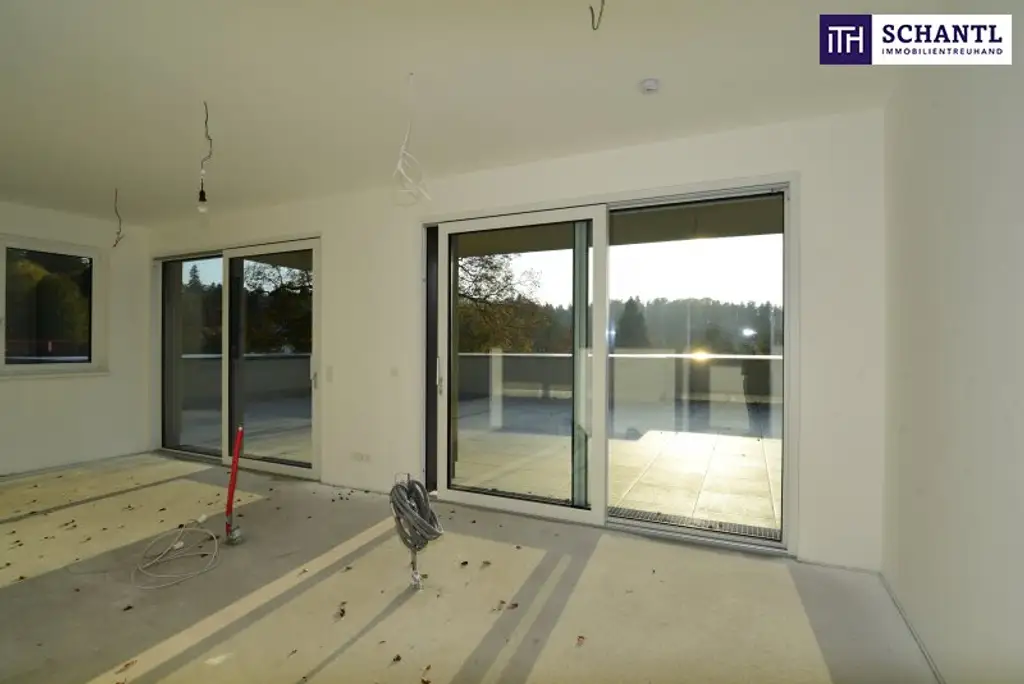 Wohnen im Grünen - Exklusive Maisonette-Neubauwohnung in Graz-Mariatrost mit modernem Komfort und idyllischer Aussicht! PROVISIONSFREI!