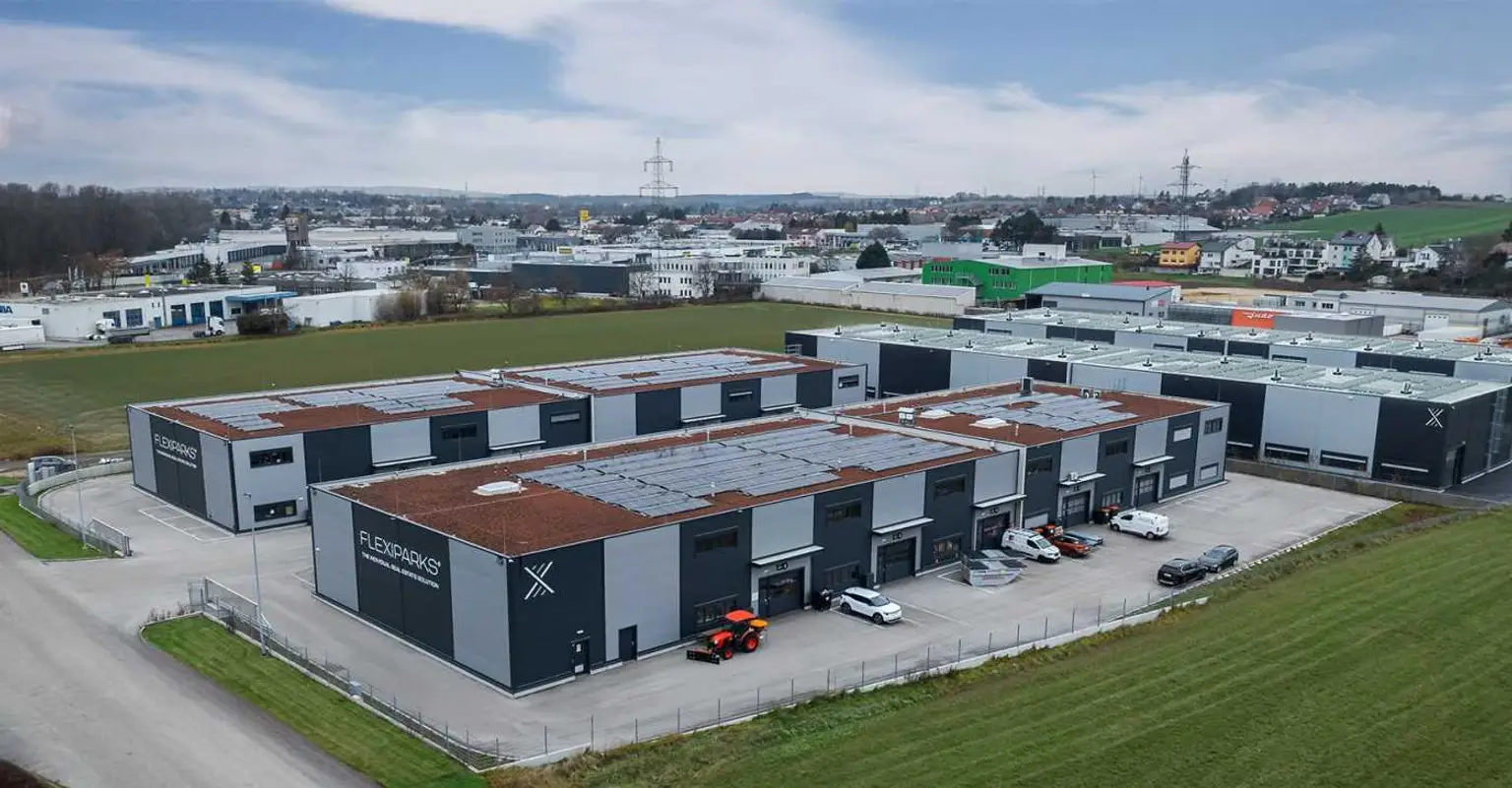 Flexiparks Wien Nord | hochmoderne Gewerbehallen zu mieten