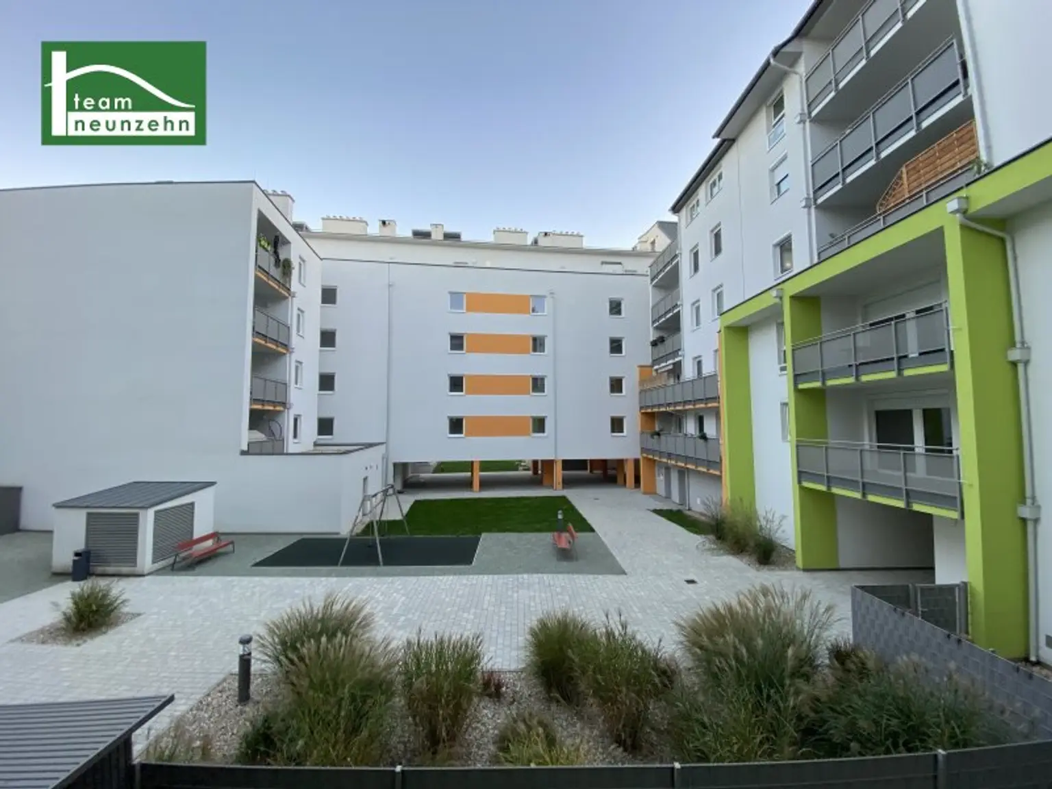 Familientraum im Mautner-Markhof mit Süd-Terrasse! Traumküche- und Bad sowie Abstellraum! GEMEINSCHAFTLICHE DACHTERRASSE!