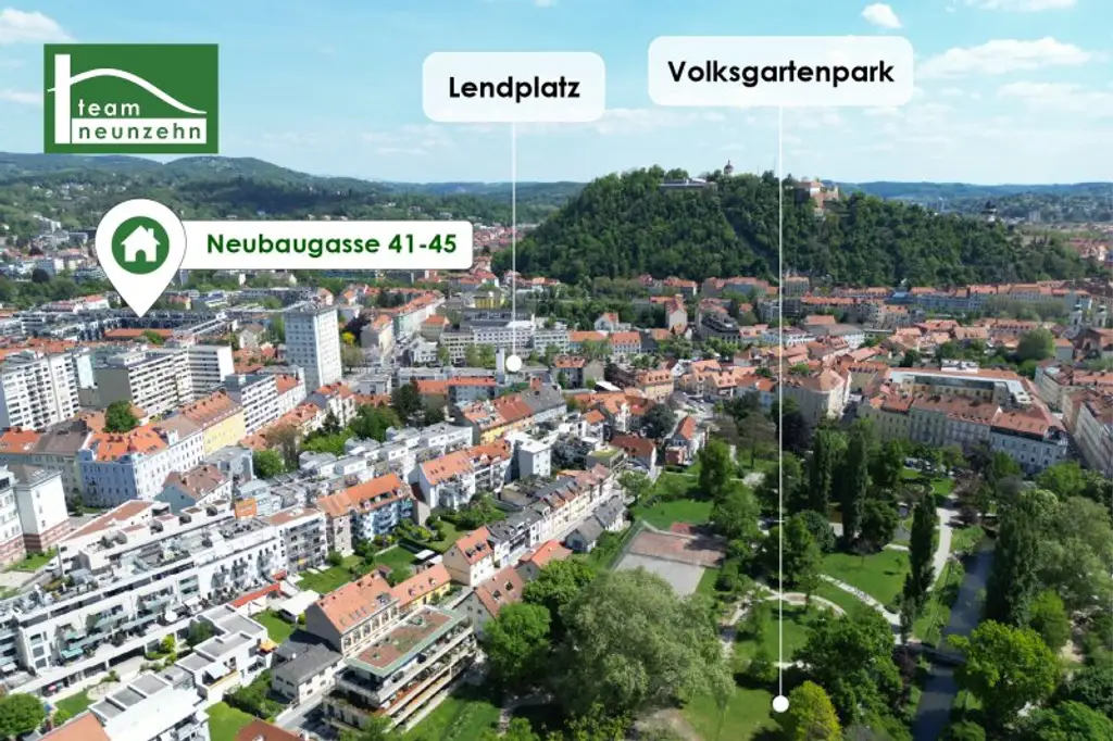 Leben im Herzen von Graz-Lend - JETZT ANFRAGEN