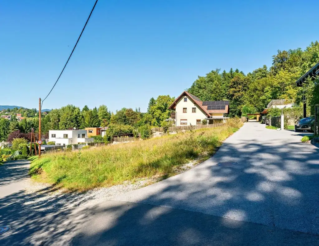 Feines Baugrundstück in Fölling/Schaftal mit schönem Schöcklblick