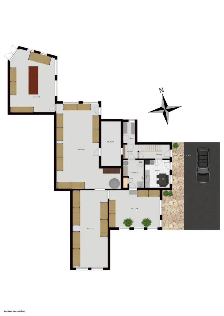 Erdgeschoss Bauernhaus