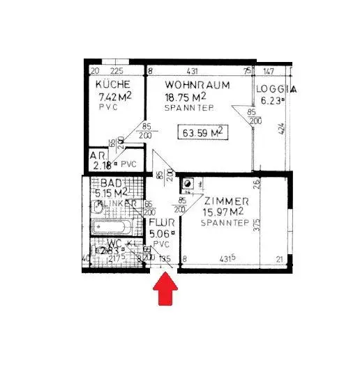 Grundriss schematisch