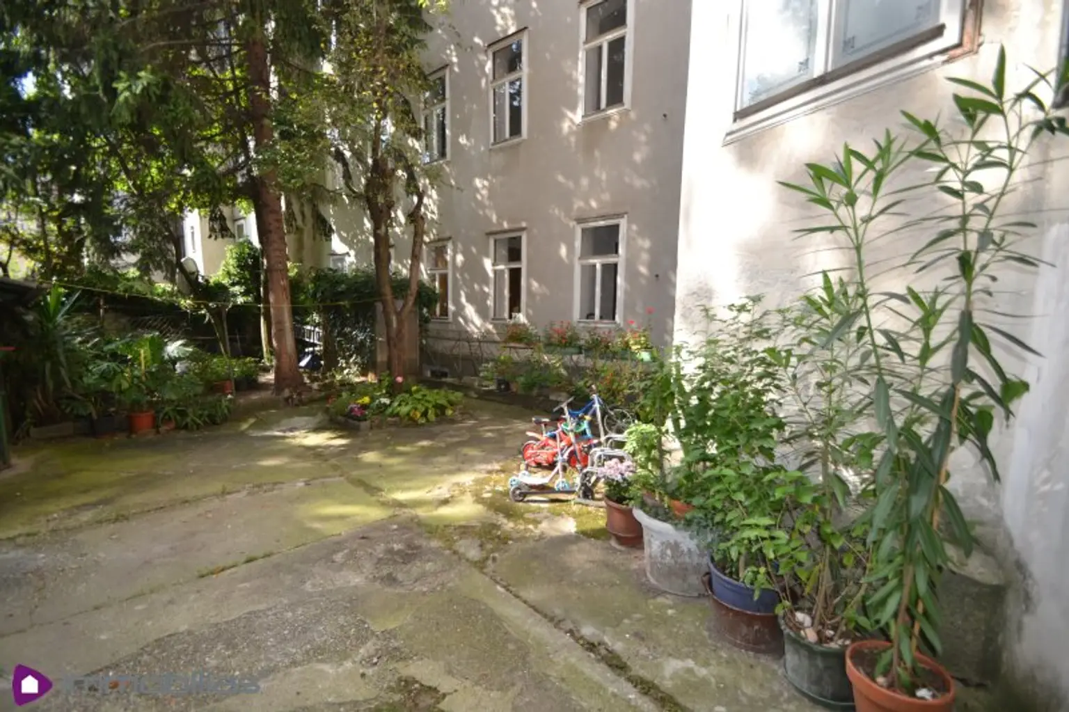 Blick von der Dachterrasse in die Ferne....