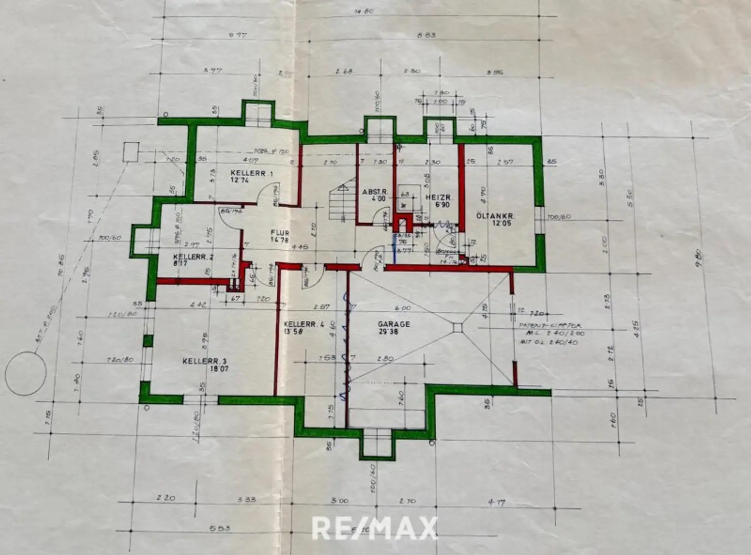 Grundriss - Kellergeschoss