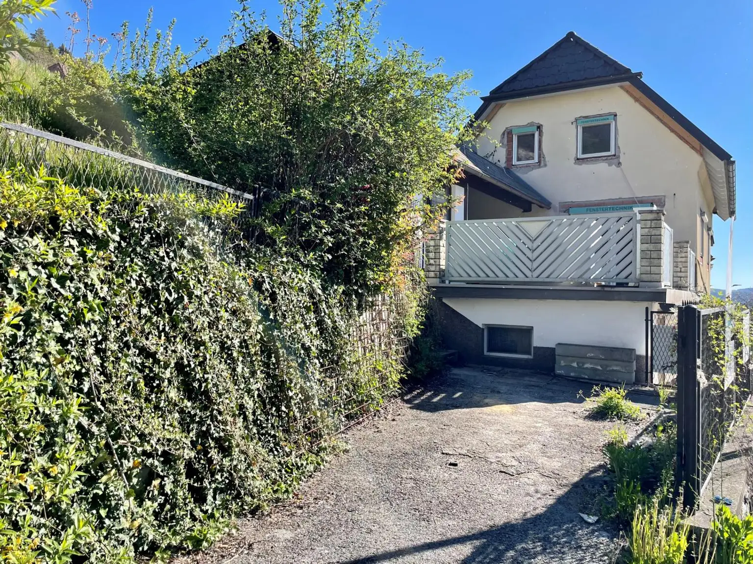 Hausansicht Terrasse
