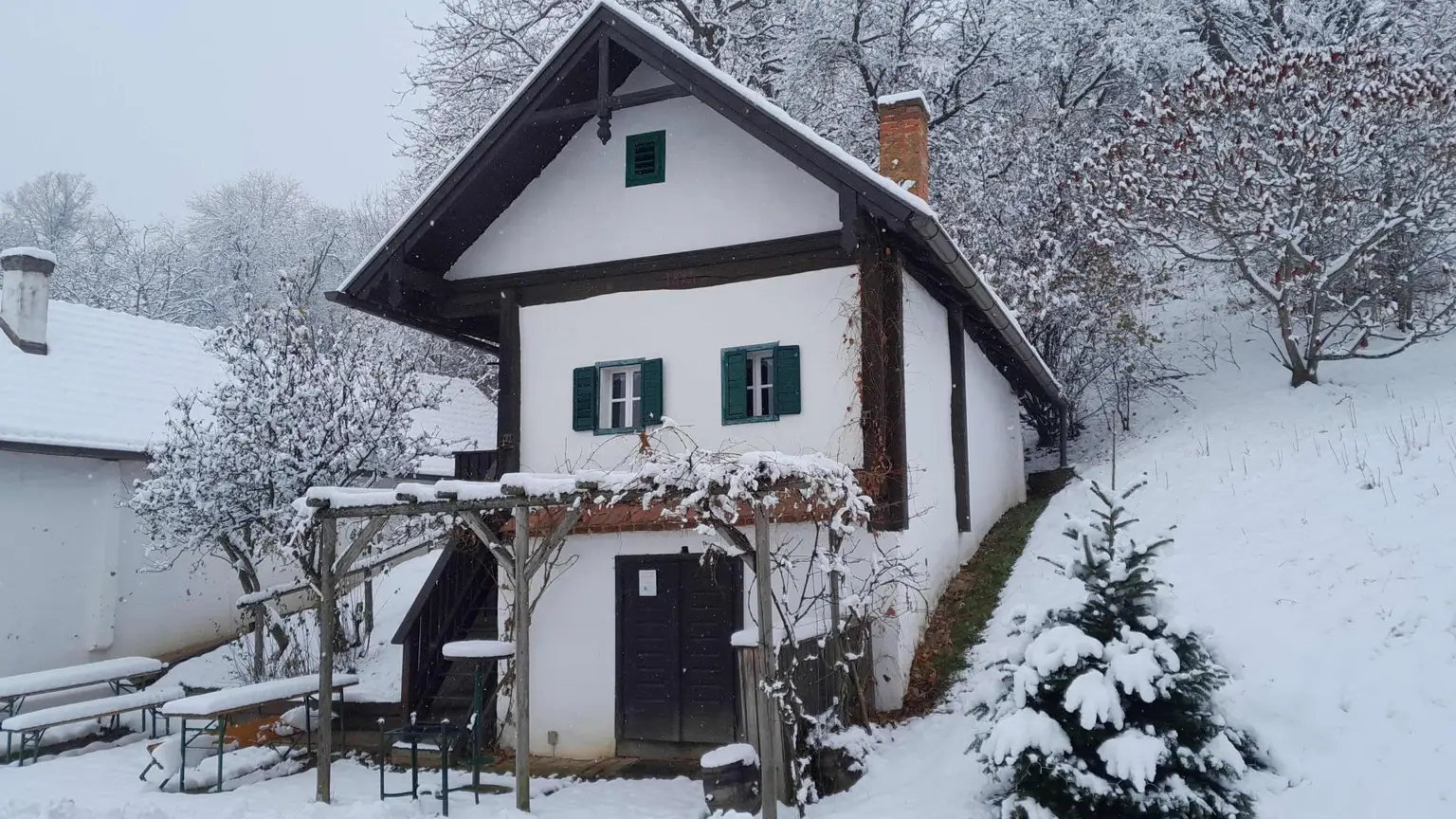 Kellerstöckl im Winter