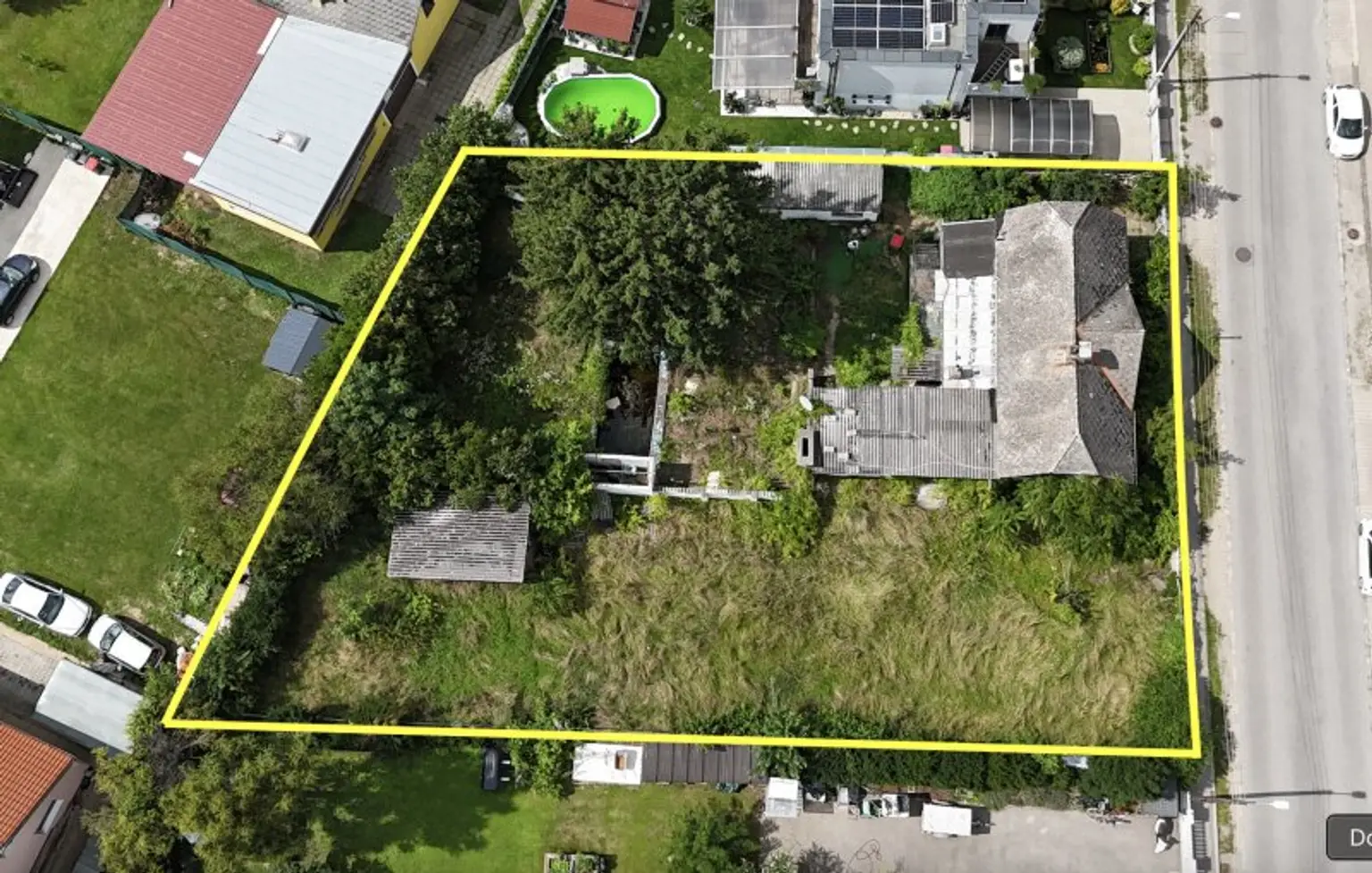 Vielseitige Möglichkeiten: Sanierung, Neubau, Teilung I Leben im Grünen & doch super Anbindung I