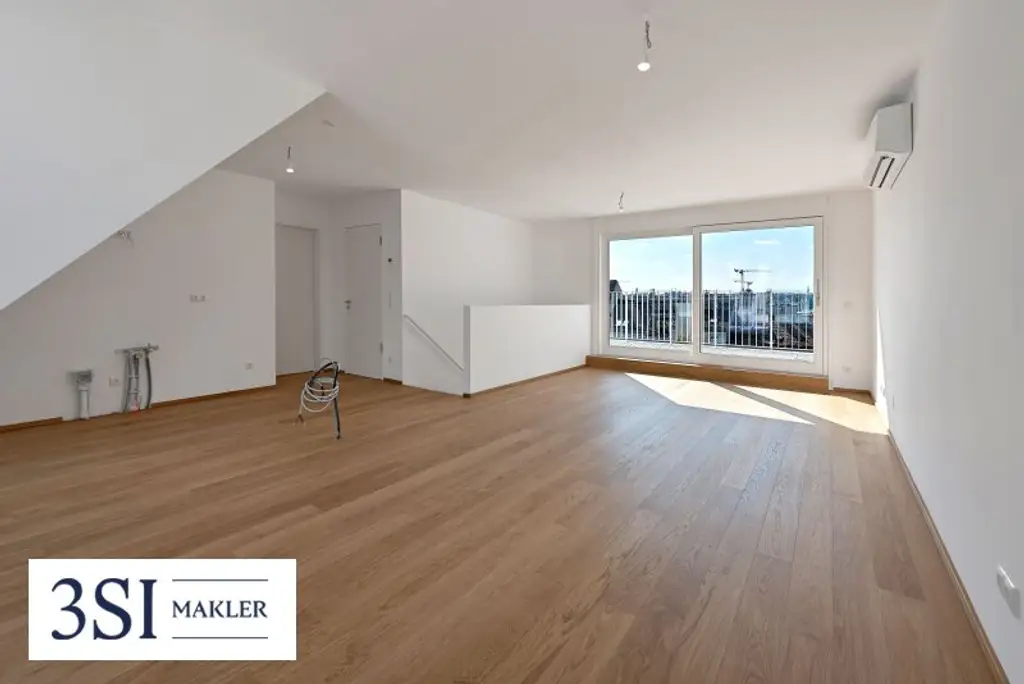 The Temptation: Exklusive Dachgeschoß-Maisonette mit attraktiven Terrassenflächen in Währing