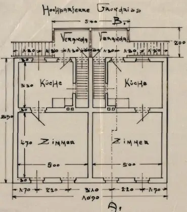 Grundriss Erdgeschoß
