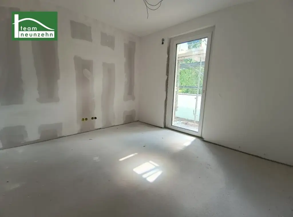 Sonne tanken am 31m2 großen privaten Balkon! Lichtdurchflutete 3-Zimmer-Erstbezugswohnung! FLORIANI – Quartier am Tullnerfeld