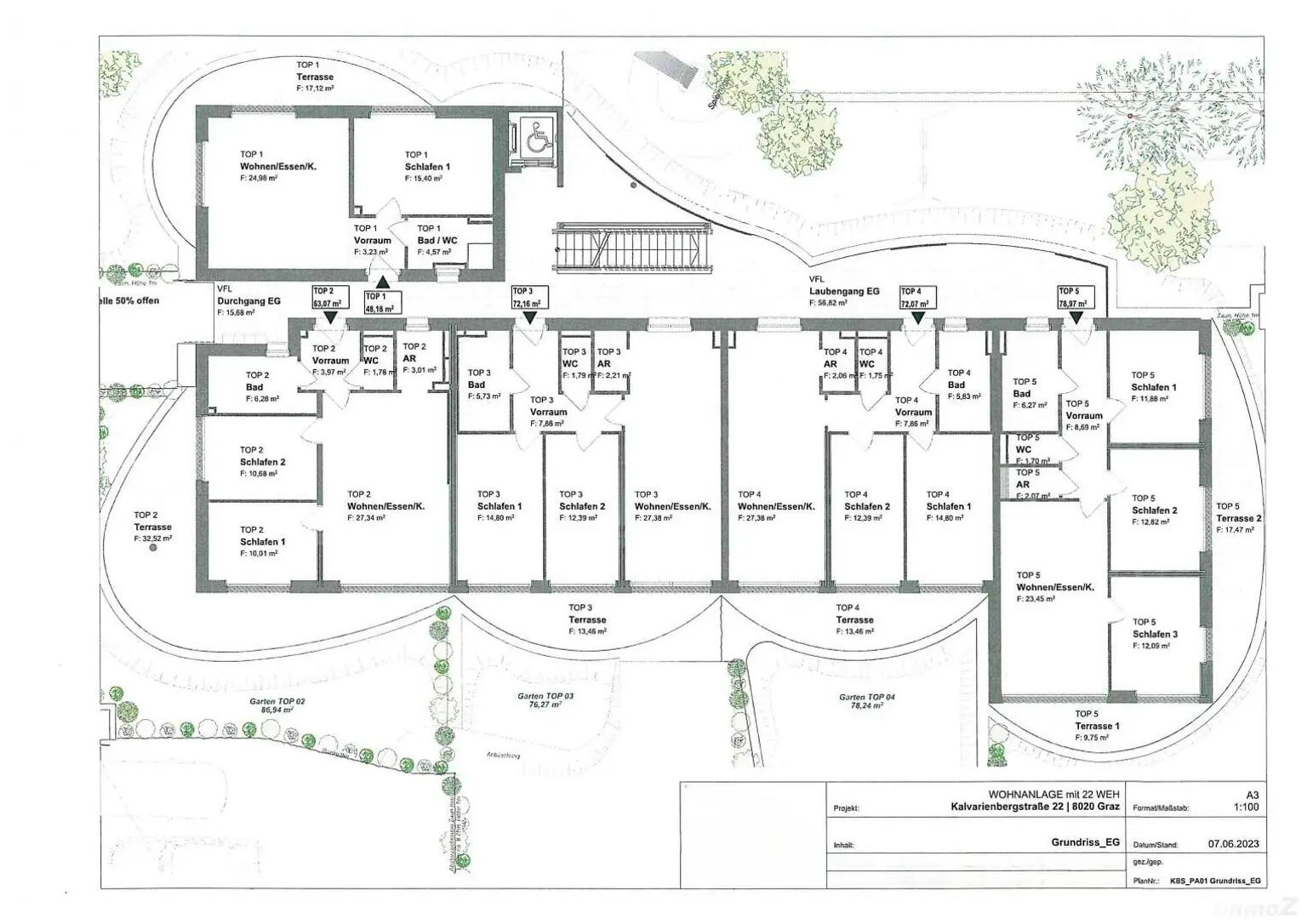 Grundriss EG Kalvarienbergstraße