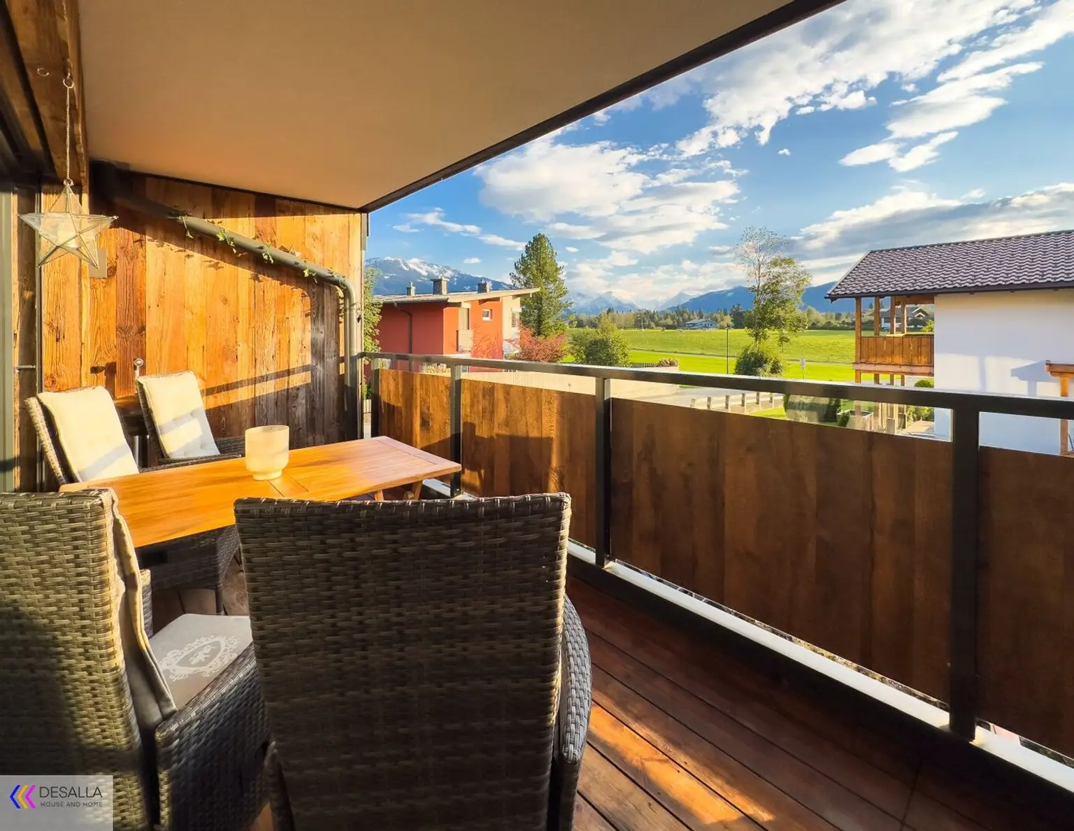 Exklusive Maisonette-Wohnung in Saalfelden mit Garten und Bergblick
