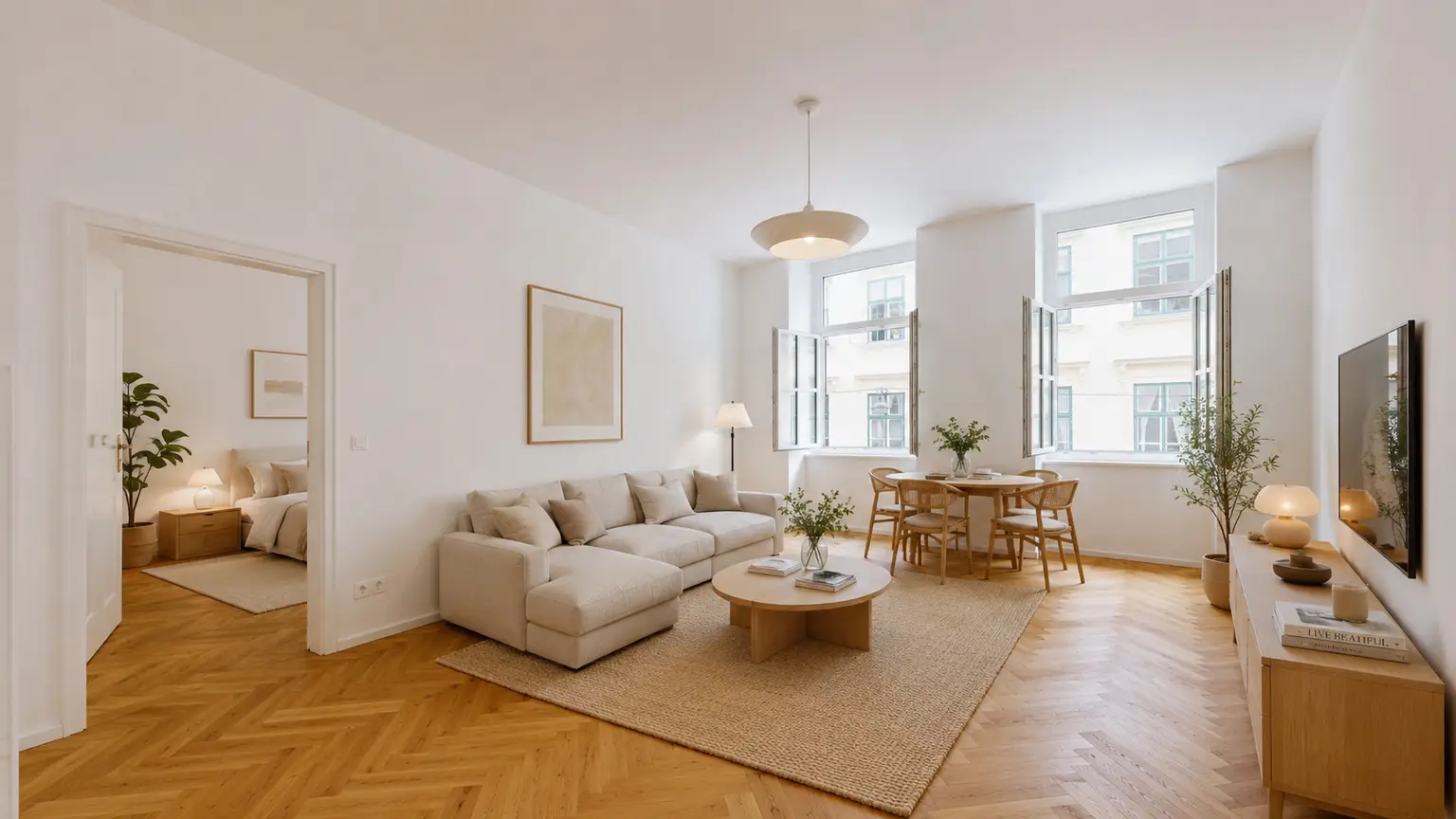 Wiener Altbau mit Charakter: Stuck, Walk-in-Bad & grüne Wohnstraße