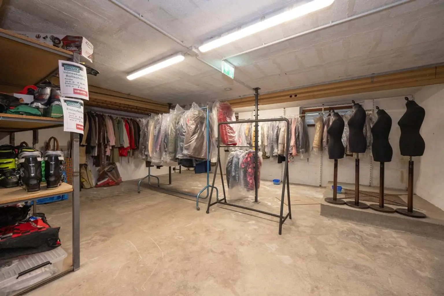 Lagerfläche Kellergeschoss